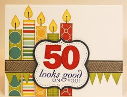 50th Birthday Card D