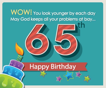 65th Birthday Cards D