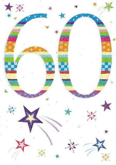 60th Birthday Cards G