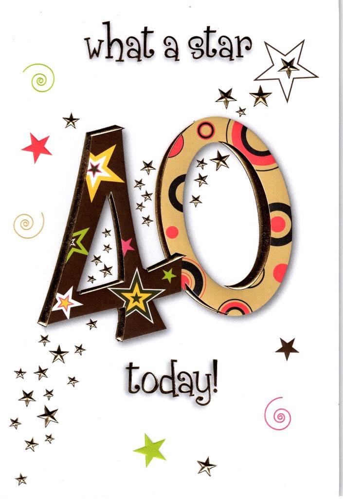 Free Printable 40th Birthday Cards Funny Free Templates Printable