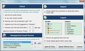 Options Interface