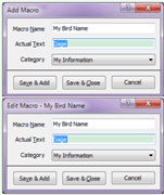 Macro Editor