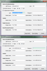 SMTP Account Editor