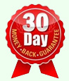 30-day money back guarantee. 30-day money back guarantee.