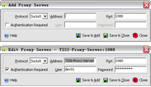 Add Proxy Server/Edit Proxy Server