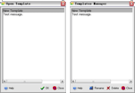 Open Template/Templates Manager