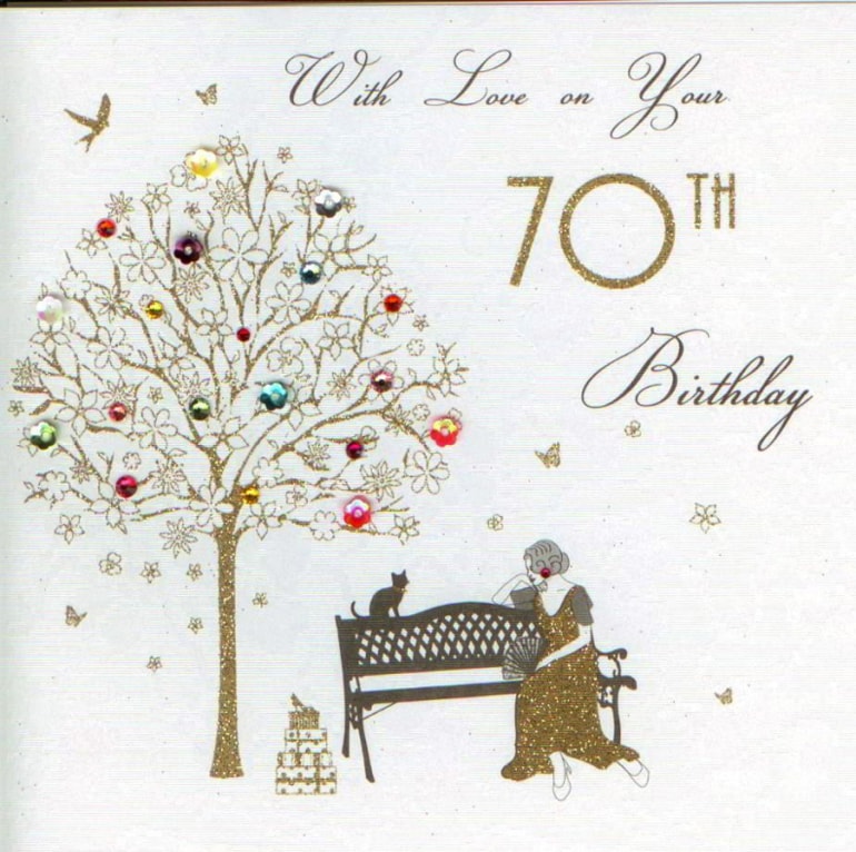 70th Birthday Cards C