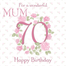 70th Birthday Cards D