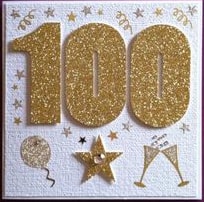 100th Birthday Cards A