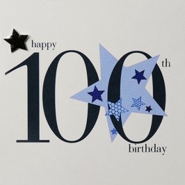 100 Birthday Card A