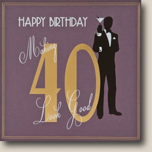 40th Birthday eCards J