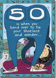 Funny 50th Birthday Cards D