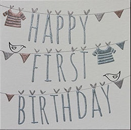 1st Birthday Cards C