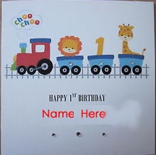 Personalised 1st Birthday H