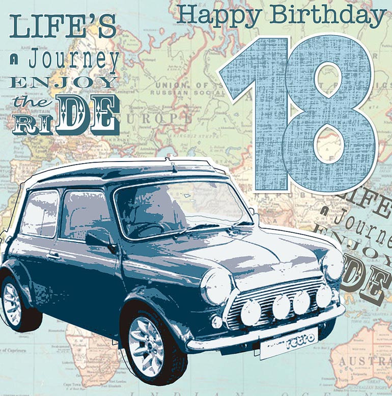 Son 18th Birthday Card G